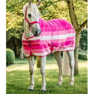 Horseware Witney Pink Newmarket Fleece Cooler Size 7'0